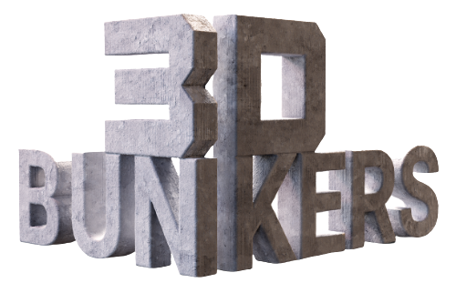 3D Concrete Bunkers
